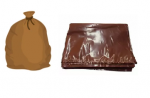 Bolsa para basura 140 LT. Color Marrón II C/F 🗑️