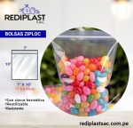 BOLSA ZIPLOC 7X10" (C/CIERRE HERMETICO)